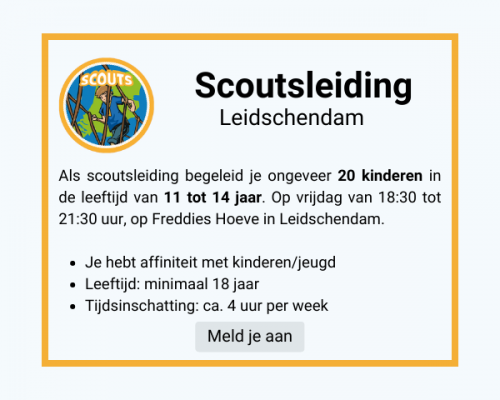 Scoutsleiding